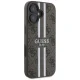 Guess 4G Printed Stripes MagSafe vāciņš Apple iPhone 16 - Brūns