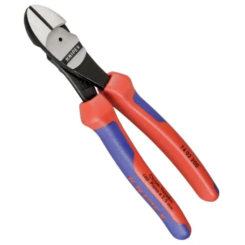 KNIPEX High Leverage Diagonal Cutter 74 02 200, 200 mm
