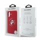Чехол Karl Lagerfeld Silicone Karl&Choupette Heads Ring MagSafe для iPhone 16, Красный