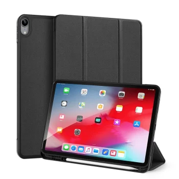 Apple iPad Air 4 (2020) 10.9" (A2324 A2072) DUX DUCIS Domo Tablet Cover Case with Multi-angle Stand, Black | Чехол...
