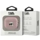 Чехол Karl Lagerfeld для AirPods 3 Monogram Karl Head, розовый