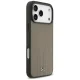 Чехол Mercedes для iPhone 17 Pro Max Leather The Move MagSafe, бежевый