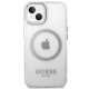 Чехол Guess Metal Outline MagSafe для iPhone 14 6.1\" Silver