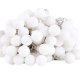 10m Garden String Lights with 100 Warm White LED Bulbs, White