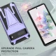 Google Pixel 7 Built-in Metal Sheet PC + TPU Hybrid Case Cover, Purple | Telefona Macņš Vāciņš Apvalks Maks Bampers