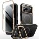 Supcase IBLSN Ares Flip Mag MagSafe чехол для iPhone 17 Pro Max - Золотой