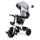 Ecotoys JM-322 GREY Tricycle with 360° Swivel Seat and Canopy, Grey