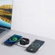 Dudao A11N 15W 3in1 induktīvā lādētājs – balts + USB-C / USB-C kabelis