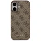 Чехол Guess 4G Classic для iPhone 17, коричневый