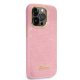 Guess Croco Collection vāciņš iPhone 14 Pro - rozā
