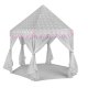Bērnu Spēļu Telts Kruzzel 23476, Pelēk-Rozā | Children Play Tent