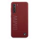 BMW Samsung Galaxy S21+ vāciņš Silicone Signature Logo, sarkans