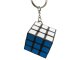 Mini Rubik\'s Cube Keychain 3x3 Educational Puzzle Toy, Multicolor