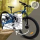 Горный велосипед Mtb 26 Shimano 21 передача 2X диски Рама 16\" 26\" колёса