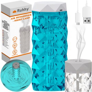 Gaisa mitrinātājs ar rožu LED naktslampu Ruhhy 24625