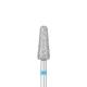 Exo Pro dimanta nagu frēzes uzgalis, noapaļota lāse, vidējs, 4.5mm, zils