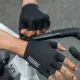 Velo cimdi Rockbros TLS004 ROAD TO SKY bez pirkstiem S, melni