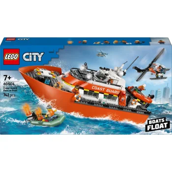 LEGO City 60504 Спасательная лодка береговой охраны и вертолет