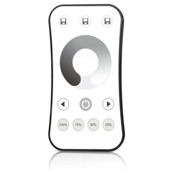 LED Tālvadības Pults R6-1 RF 2.4GHz Vienas Zonas Dimmeris