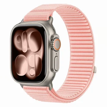 Tech-Protect NylonLoop kellarihm Apple Watch 40 / 41 / 42 mm, roosa