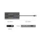 Orico XDR USB-C dokstacija 12in1, PD 100W, HDMI 4K, VGA, RJ45, RGB, pelēka