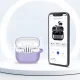 Tech-Protect Silicone Hook maciņš Samsung Galaxy Buds 3 / 3 FE / 3 Pro, violets