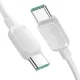 Кабель Joyroom S-A14 USB-C - USB-C 60W 1.2м, белый