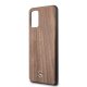 Mercedes Samsung Galaxy S20+ Case Wood Line Walnut, Light Brown