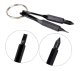 Screwdriver Keychain Set NZ4E Flat & Phillips, Black