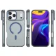 Magnetic Abrasive iPhone 17 Pro vāciņš ar MagSafe, matēts zils