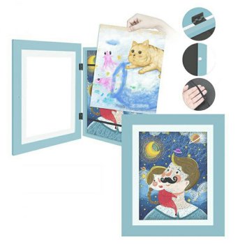 A4 Foto Zīmējumu Rāmis, zils | Photo Frame