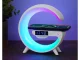 Настольная RGB LED лампа с индукционной зарядкой, Bluetooth колонкой и...