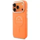 Чехол Karl Lagerfeld Karl RSG Logo MagSafe для iPhone 17 Pro, оранжевый