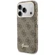 Чехол Guess 4G Script с MagSafe для iPhone 17 Pro Max – Коричневый