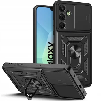 Samsung Galaxy A16 4G / 5G ( SM-A166 / SM-A165 ) Tech-Protect CamShield Pro Case Cover, Black | Telefona Vāciņš...