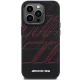 Mercedes AMG Silicone Large Rhombuses Case for iPhone 15 Pro with MagSafe, Black
