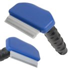 Ķemme pavilnas izķemmēšanai suņiem un kaķiem, 4.5 cm, zili melna