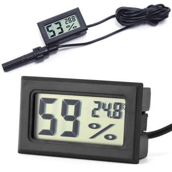 Elektroniskais termometrs ar mitruma zondi | Electronic thermometer with humidity probe