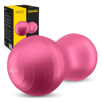 Гимнастический мяч 4Fizjo Peanut Air Ball, 45x90 см, розовый