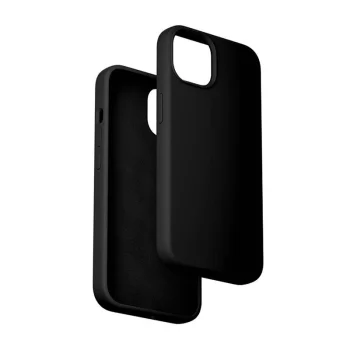 Силиконовый чехол Vention KUFB0-20 для iPhone 15 Plus с MagSafe, черный