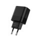 Tech-Protect C20W lādētājs 2x USB-C PD 20W - melns