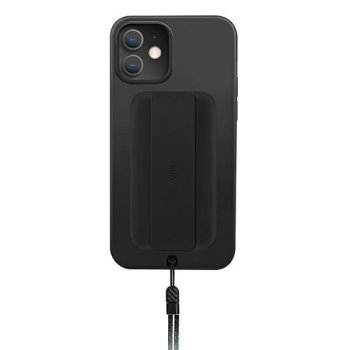 Apple iPhone 12 Mini 5,4" Uniq Etui Heldro Case Cover, Black | Telefona Maciņš Vāks Apvalks Bampers