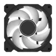 Darkflash DR08 3-in-1 120mm PWM A-RGB datora dzesēšanas ventilatori melni
