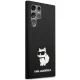 Karl Lagerfeld Samsung Galaxy S24 Ultra vāciņš Silicone NFT Choupette, melns