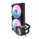 Система водяного охлаждения Darkflash DV240S CPU, 240 мм, IPS LCD, Black