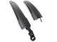 Bicycle Mudguards Front and Rear Set, 2 pcs, Black