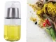 Eļļas un etiķa izsmidzinātājs, 180 ml, sudraba