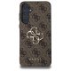 Guess Samsung Galaxy A55 vāciņš 4G Big Metal Logo, brūns