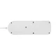 Сетевой фильтр Maclean MCE508 W, 4 розетки, USB-A/C, 1.5м, Белый