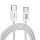 Newell USB-C uz USB-C kabelis 60 W, 2 m, balts